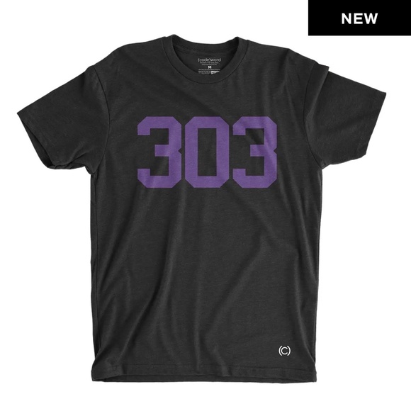 NEW The 303 Denver Tee from BLKT - Picture 1 of 2